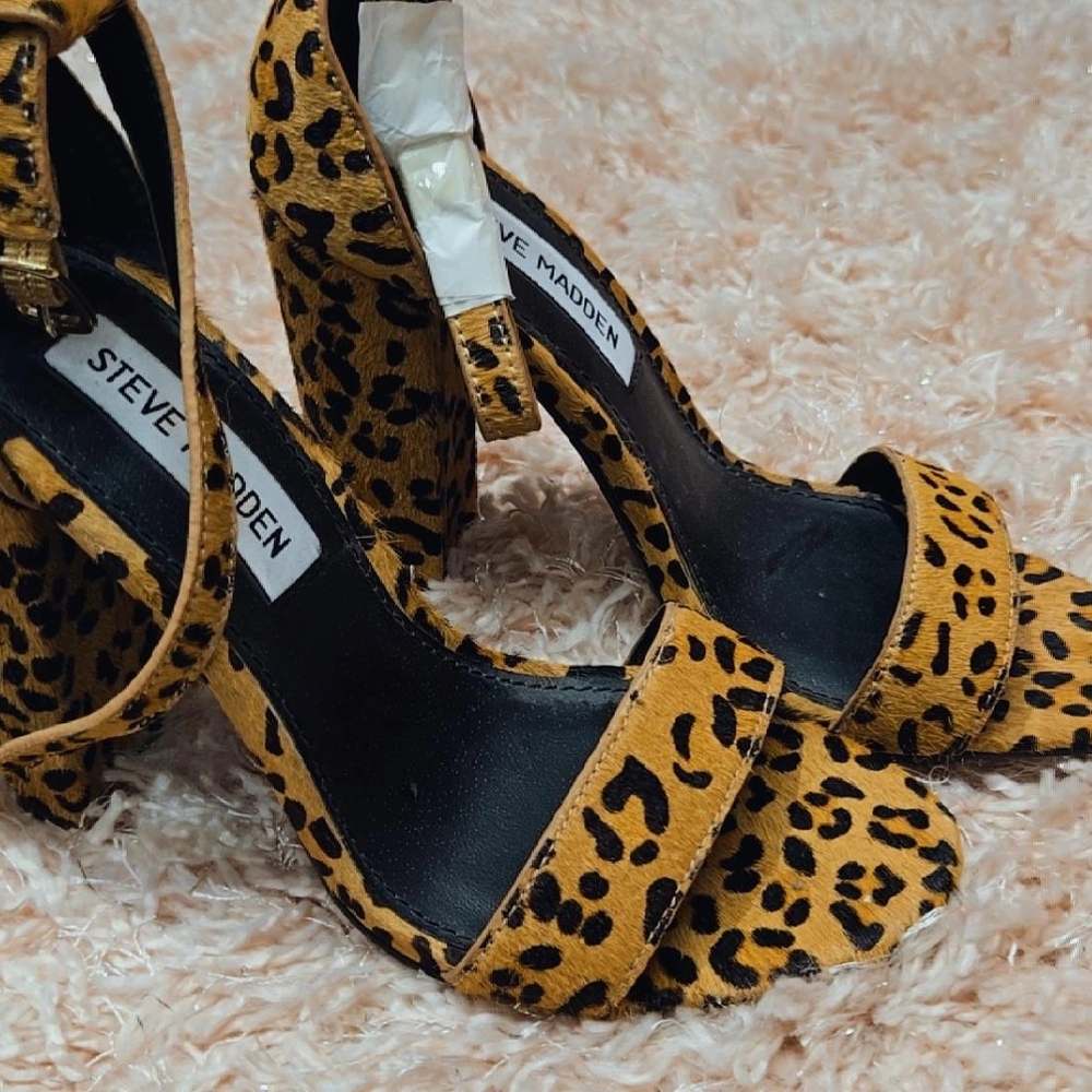 Steve Madden Animal Print Heels